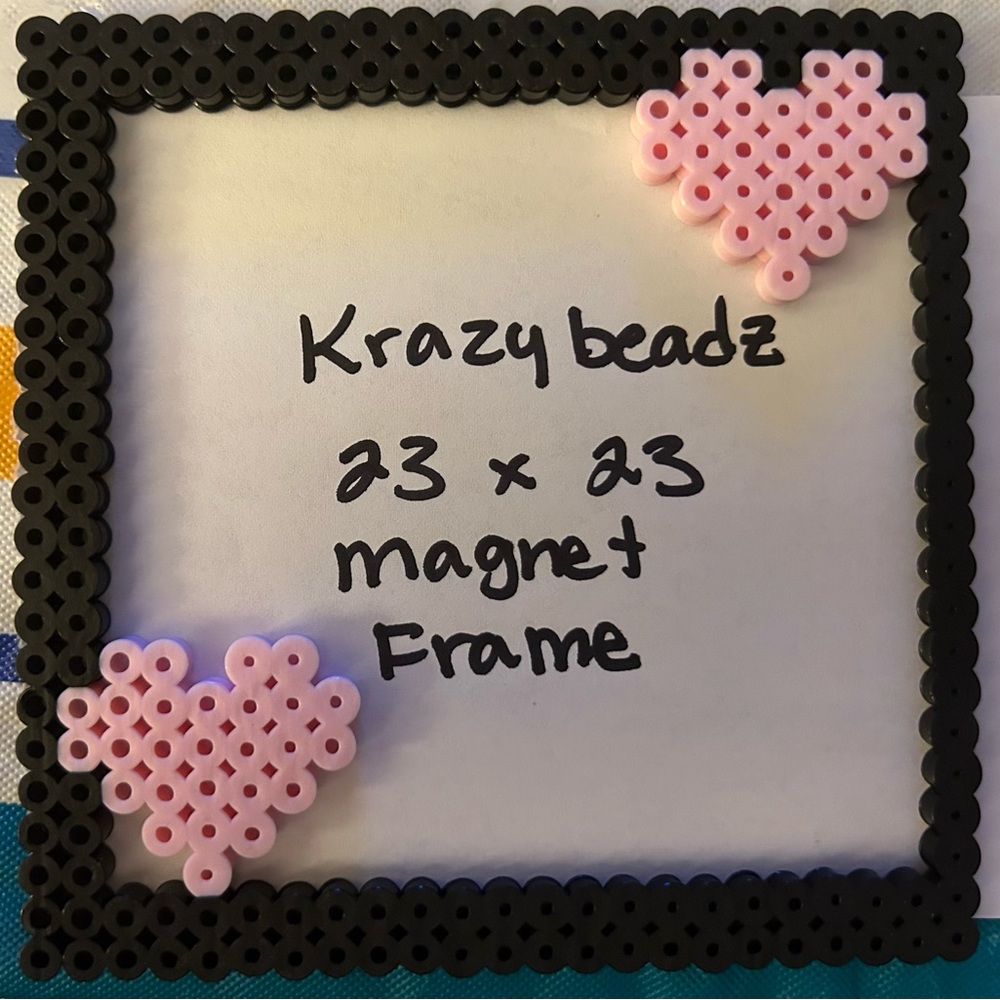 Two pink heart Picture Frame